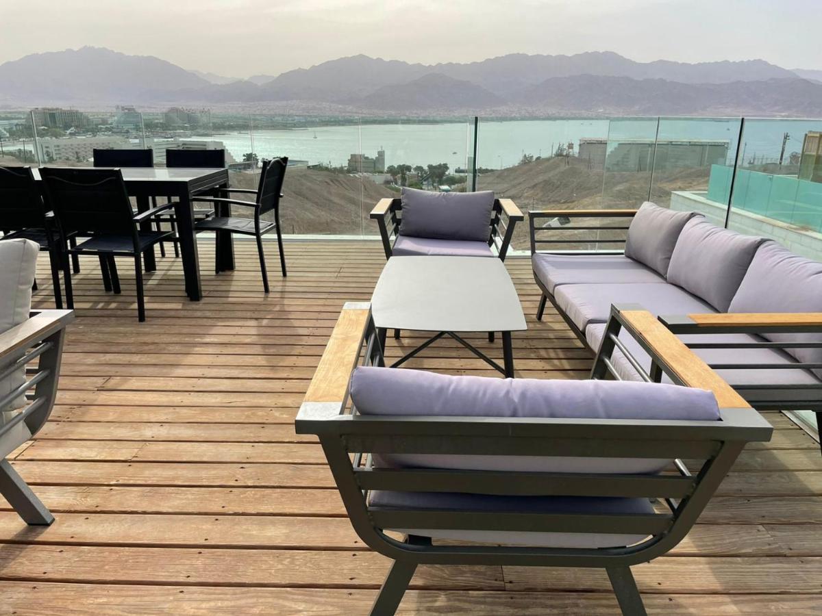 Villa Sea View 100 M From The Beach Eilat Exterior foto