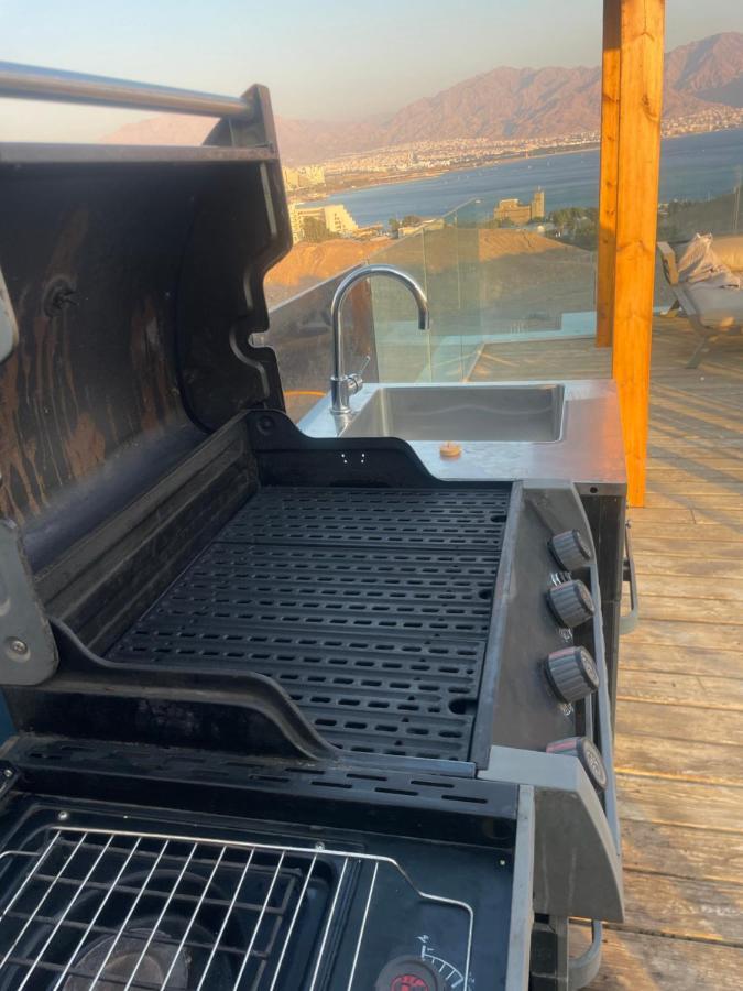 Villa Sea View 100 M From The Beach Eilat Exterior foto